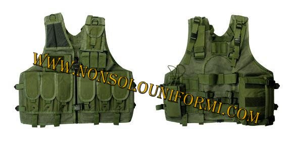 Gilet in Rete e Cordura Tattico 2ET04