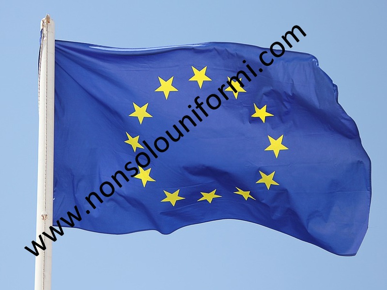 Bandiera EUROPEA in poliestere 100x150 .