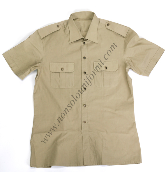 Camicia policot. M/L tipo militare kaky