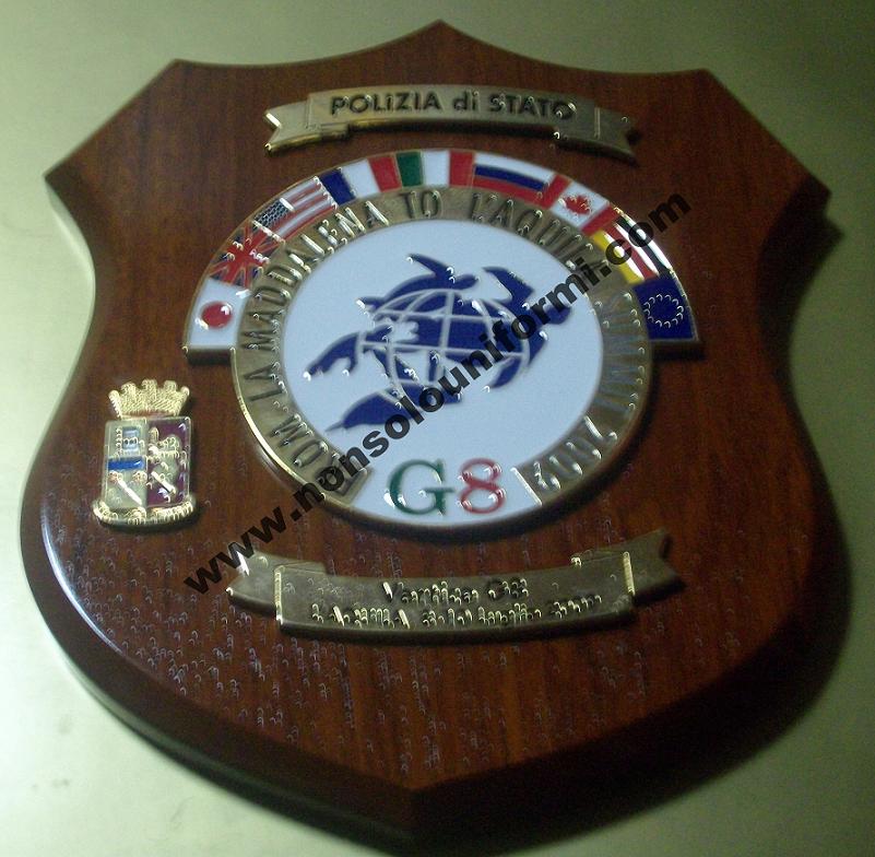 Crest G8 2009-POLIZIA DI STATO Crest G8 2009-POLIZIA DI STATO