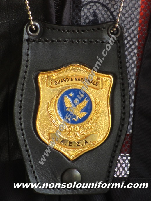 Distintivo operativo da collo con catenella AEZA Guardia Naziona