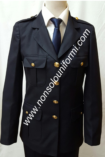 Divisa Diagonale Drop tipo Militare Blu Navy.