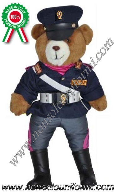 Orsetto Peluche con Divisa Polizia di Stato h. 540 mm