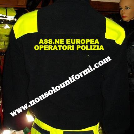 Pile giallo/blu ASS.NE EUROPEA OPERATORI POLIZIA