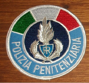 Ricamo  85mm POLIZIA PENITENZIARIA