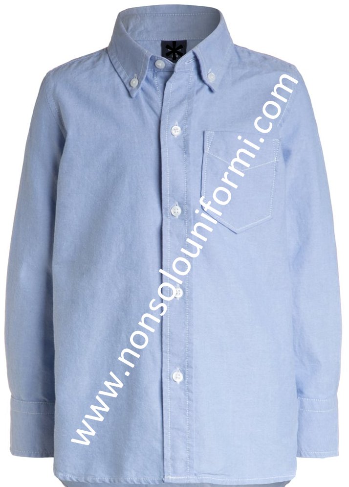 CAMICIA M/L IN TESSUTO OXFORD