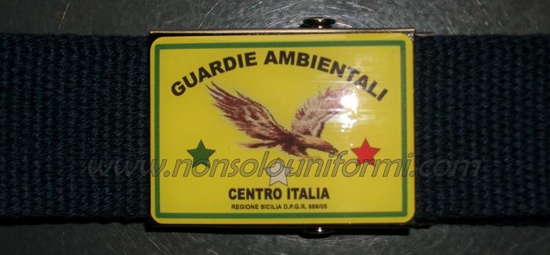 Cintura cordura blu con fibbia GACI