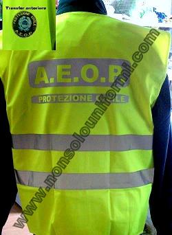 Gilet A.V - Associazione Europea Operatori Polizia